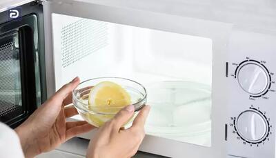 چگونه مایکروفر را تمیز کنیم ؟