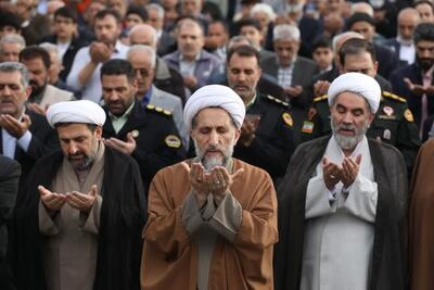 نماز عید سعید فطر در قزوین برگزار شد