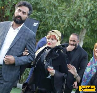 عکس/ ژست خاص بهاره رهنما با لباس پرنسسی در کنار همسر سابقش در یک مهمانی | اقتصاد24