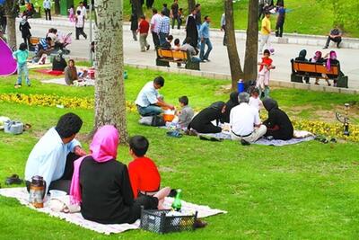وضعیت هوا شهرهای مختلف در روز سیزده‌ بدر ۱۴۰۴ / هوا بارانی است یا آفتابی؟