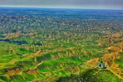 (تصویر) طبیعت زیبای ترکمن صحرا گلستان
