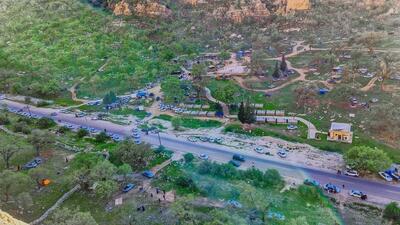 سرمستی طبیعت و بهار در تفرجگاه دشتک دیل گچساران
