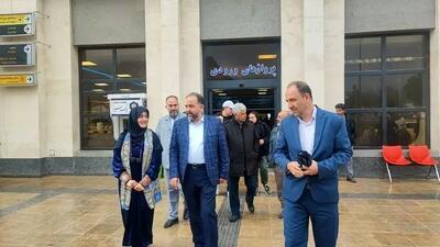 معاون صنایع‌دستی و هنرهای سنتی کشور از بازارچه‌های صنایع‌دستی نوروزی کرمانشاه بازدید می‌کند