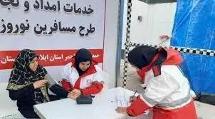 خدمات امدادی نوروزی هلال احمر به بیش از 8 میلیون نفر