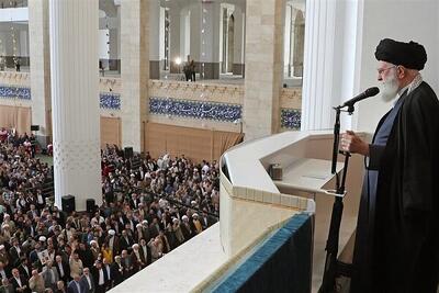 رهبر انقلاب: عظمت ملت ایران در راهپیمایی روز قدس مشاهده شد