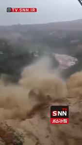 سیلاب هولناک و ناگهانی در الجزایر!