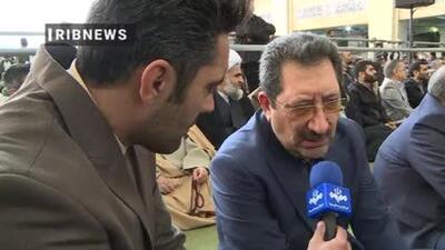 صف اولی‌ها در حاشیه مراسم نماز عید فطر چه گفتند؟