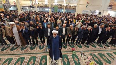 نماز عید فطر در املش اقامه شد