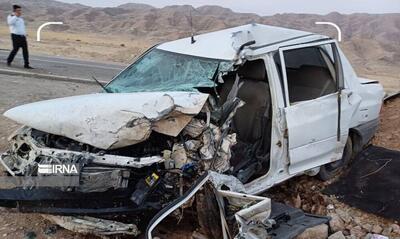 مصدومیت ۶ هموطن درپی تصادف رانندگی در جاده بابل به آمل