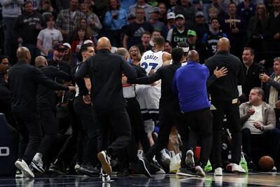 زدوخورد در NBA؛ هفت نفر اخراج شدند!+ فیلم