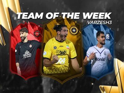 تیم منتخب هفته بیست و چهارم لیگ برتر
