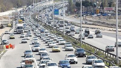 ترافیک در جاده‌های ورودی گیلان پرحجم است