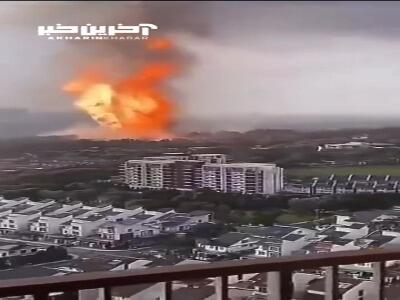 آتش سوزی هولناک در یک پمپ بنزین مالزی - آینه فردا