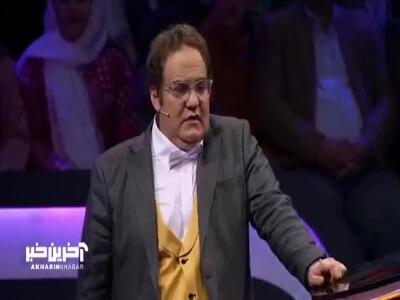 اجرای خاطره میرطاهر مظلومی از آشنایی با همسرش توسط امیرمهدی ژوله و الیکاعبدالرزاقی