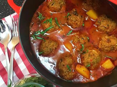 اسم این غذای خوشمزه کوفته نخودچی اصفهان یا کوفته ریزه شیراز؟
