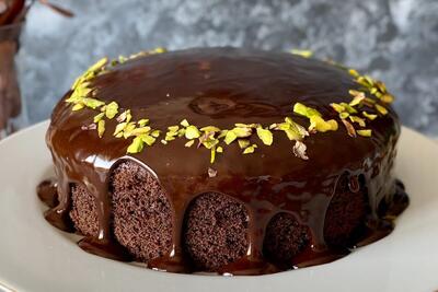 طرز تهیه کیک شکلاتی برنج
