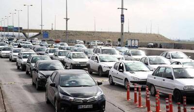 تردد خودروها در قزوین به مرز ۲۳ میلیون رسید