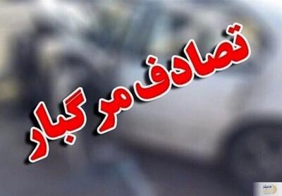 شاخ به شاخ شدن پراید و نیسان چهار کشته به همراه داشت