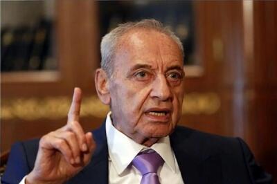 نبیه بری: حمله اسرائیل، تجاوز به لبنان و نقض قطعنامه سازمان ملل است