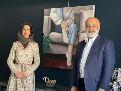 حمیدرضا شفیعی و نقاشی منتقد زنانه مریم درویش