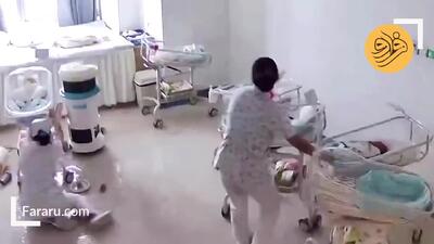 فداکاری دو پرستار هنگام وقوع زلزله در چین