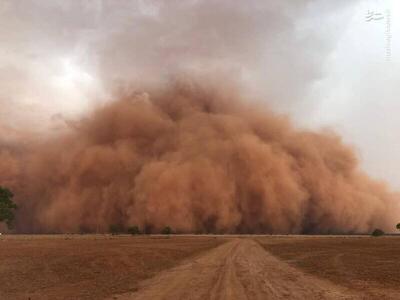 ببینید | طوفان سنگین شن در مصر