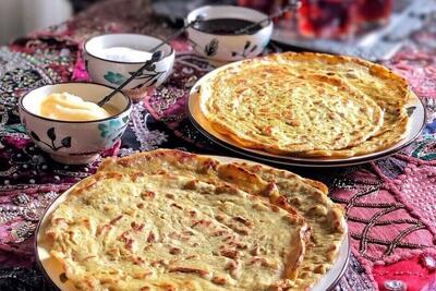 پخت نان محلی در «نوروز مالگه»