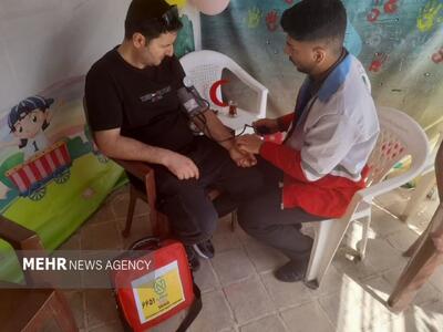 پست‌های نوروزی طرح خدمات بشر دوستانه هلال‌احمر لرستان