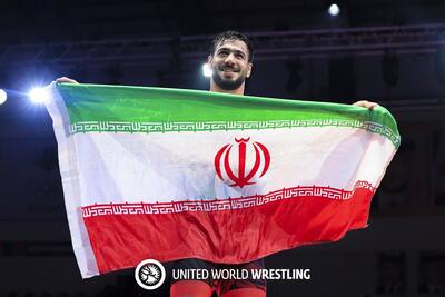 تمجید اتحادیه جهانی کشتی از عملکرد آزادکار کشورمان در قهرمانی آسیا