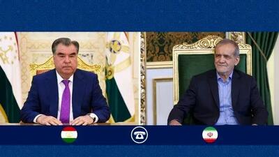 روسای جمهور ایران و تاجیکستان عید سعید فطر و عید نوروز را به یکدیگر و مردم دو کشور تبریک گفتند