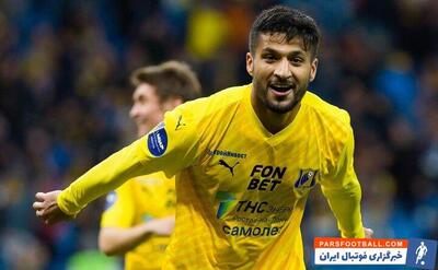 روستوف با درخشش محمد محبی مقابل حریفش به برتری رسید