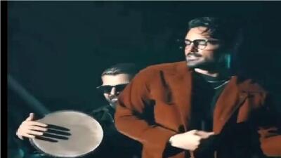 فیلم آواز خوانی باشکوه سهراب پاکزاد / با اجرای دختر چشم ابرو مشکی سالن و ترکوند!