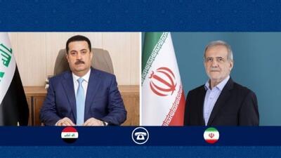 رییس جمهور: ایران مصمم است همه توافقات خود با عراق را عملیاتی کند