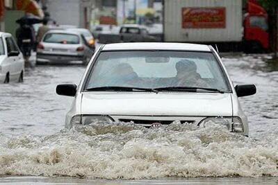 هشدار آبگرفتگی معابر و جاری شدن سیل در فیروزکوه