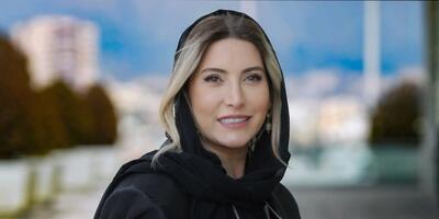فریبا نادری در چادر گلدار؛ طراحی اعیانی و چشم‌نواز