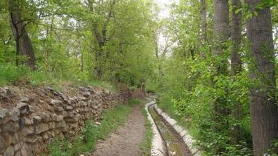 نمایی چشم نواز از روستای گردشگری ون در کاشان + فیلم