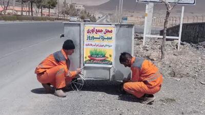 پیش بینی ۱۰ نقطه شهرکرد برای جمع آوری سبزه نوروز