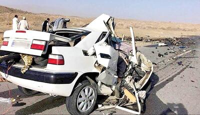 افزایش شمار جانباختگان تصادفات نوروز به ۷۴۷ نفر
