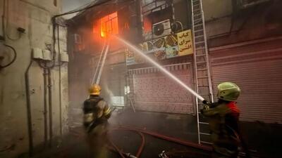آتش سوزی در شهریار ۲۰ مصدوم بر جا گذاشت