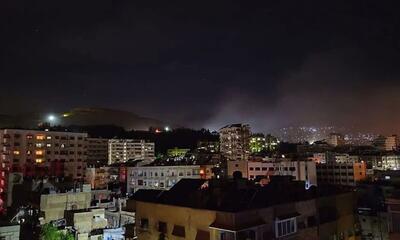 بمباران گسترده اهداف نظامی سوریه