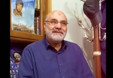 فیلم/ عرض ارادت شهید زاهدی به حضرت زهرا