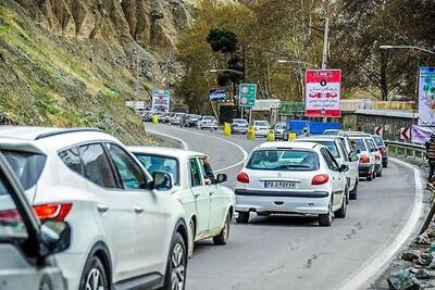 جاده چالوس و آزادراه تهران – شمال یک‌طرفه شد