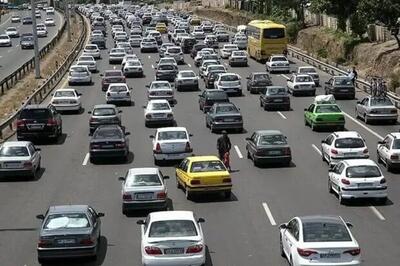 ترافیک سنگین در جاده‌های مشهد؛ ۱۳ فروردین ۱۴۰۴