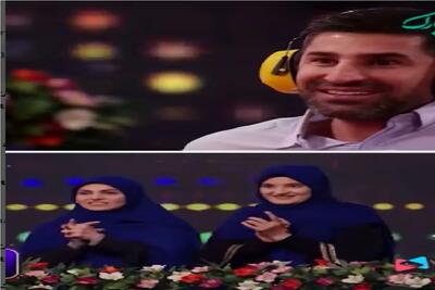 سوتی خندان؛ شرکت کننده به خرمن کوب یچی میگه همه روده بر میشن قیافه هم تیماش دیدنیه