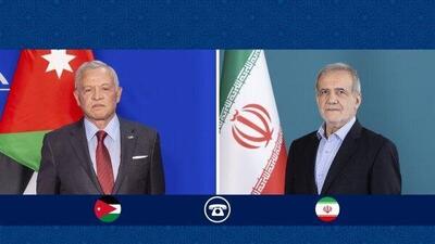 گفتگوی پزشکیان با شاه اردن، پادشاه بحرین و امیر کویت