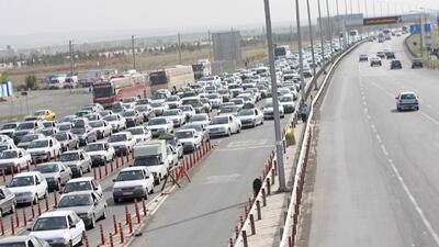 محدودیت تردد در جاده هراز و چالوس