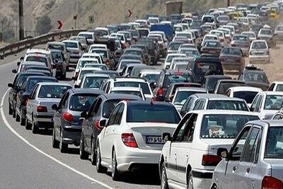 ترافیک نیمه‌سنگین در محورهای آزادراهی استان قزوین