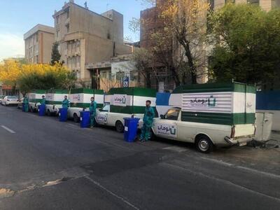 جمع‌آوری ۱۵۰ تُن پسماند از بوستان سرخه‌حصار تهران