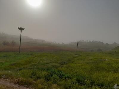 کاهش دید افقی در قصرشیرین به ۴۰۰ متر