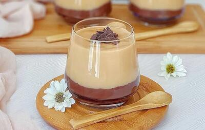 طرز تهیه دسر کارامل لایه ای